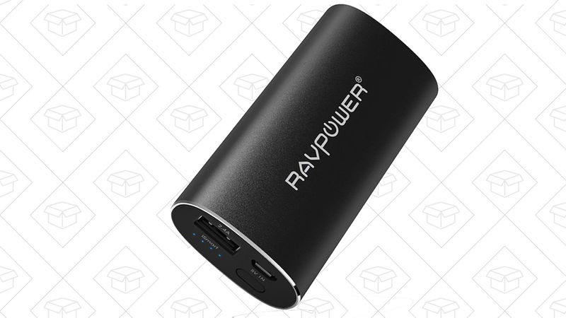 RAVPower 6700mAh External Battery Pack, $10 with code TOCV6CHY